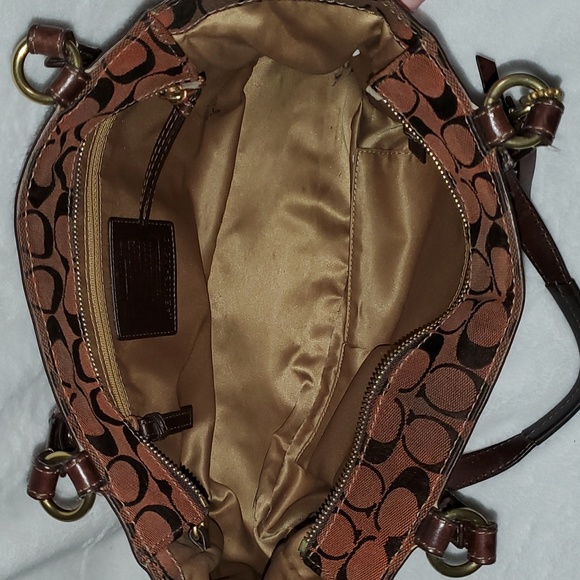 Coach Mosiac Signature Patchwork East West Tote Bag 13516 - Picture 9 of 16